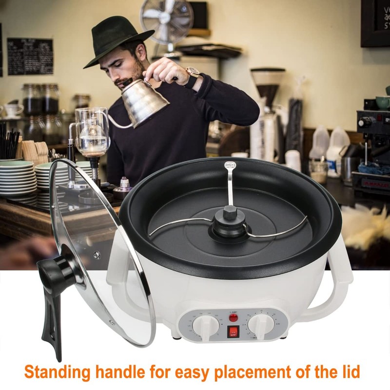 COFFEE BEAN ROASTER MACHINE FOR HOME USE COFFEE ROASTER MACHINE WITH TIMING 110V gallery