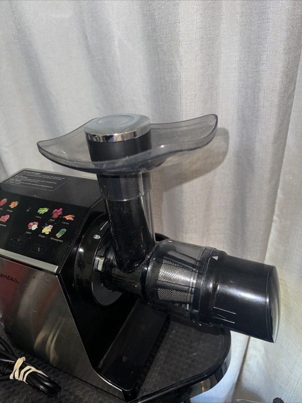 Whall Slow, Masticating & Cold Press Juicer Machine, 2 Speeds ZM1523 - SILVER gallery