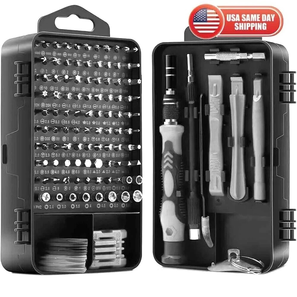 122 in 1 Precision Screwdriver Set Computer Repair Tool Kit Phone Magnetic Bit gallery