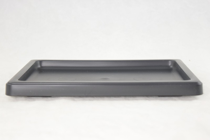 Japanese Rectangular Black Plastic Humidity/Drip Tray for Bonsai Tree 8.5"- 18" gallery