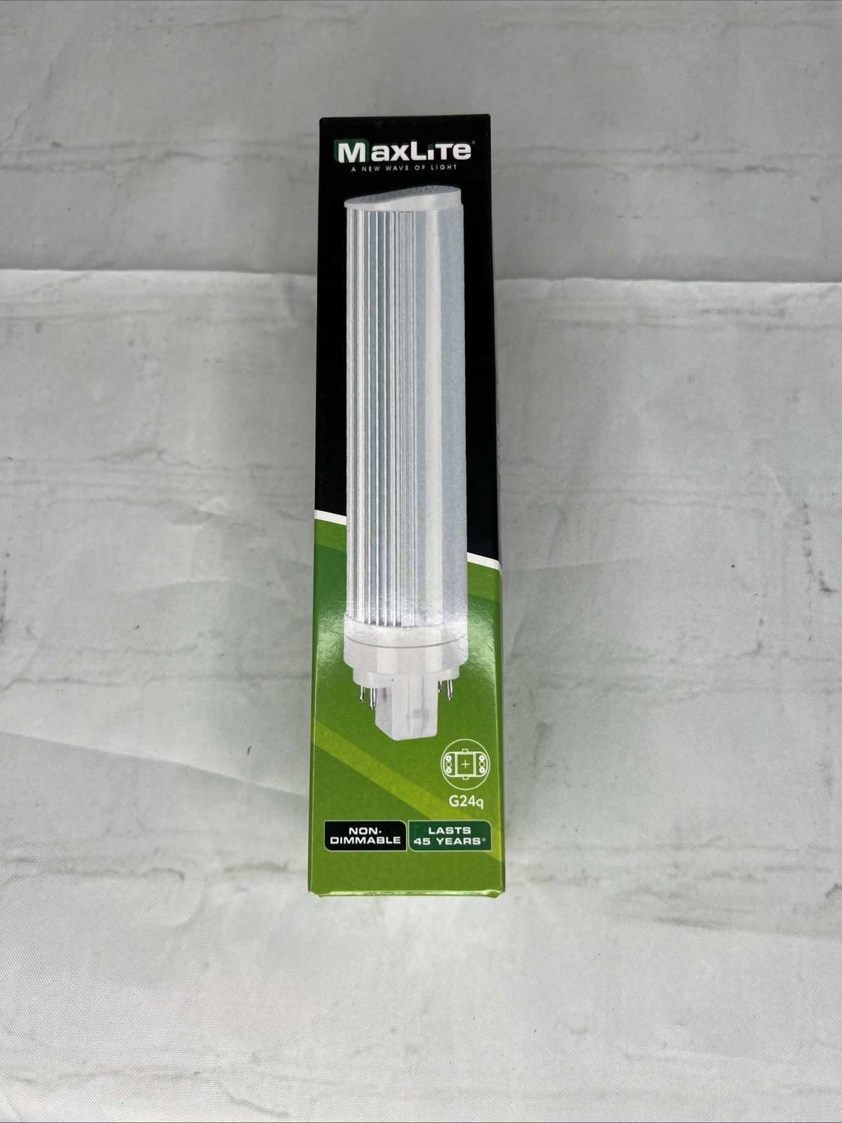MaxLite 8W LED Retrofit Lamp CFL PL Selectable Dimmable Color Bypass G24Q Base gallery
