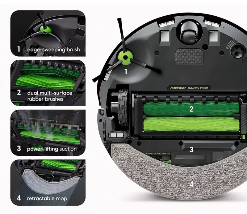 iRobot Roomba j7+ Combo RobotVacuum & Mop (Robot Only) - Used Less Than 50hrs gallery