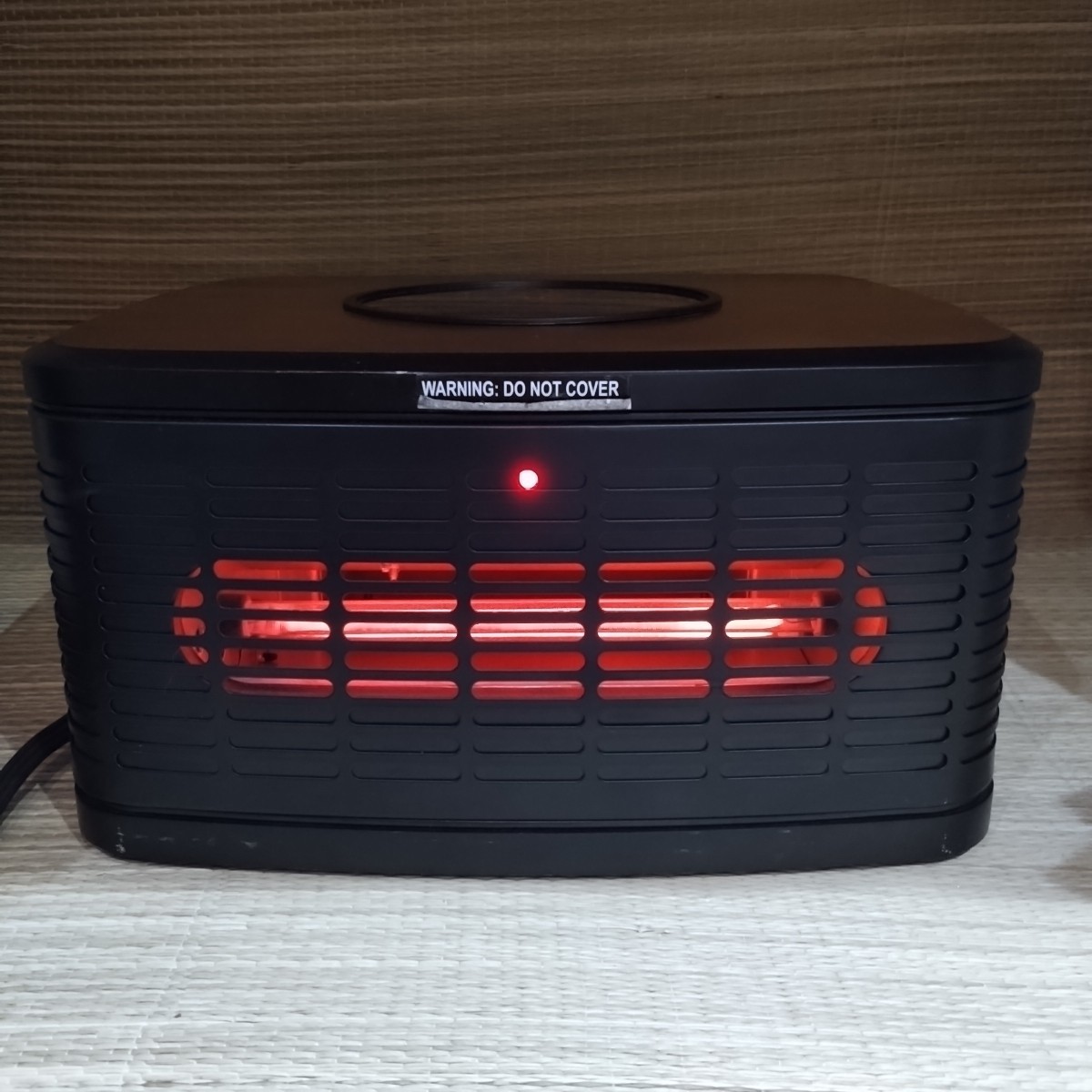 Infrared Electric Space Heater Greentouch Walnut Finish Model 2224HI-13-243 gallery