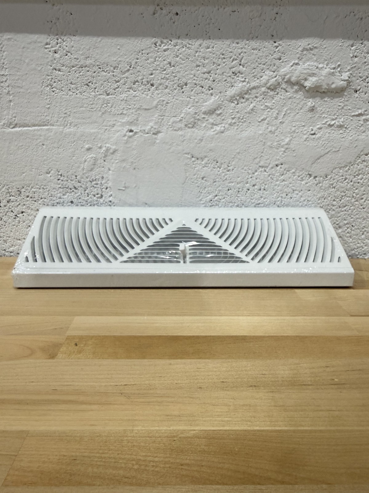 Baseboard Register, 15 in W x 4-1/2 in H x 2-3/4 in D, Louvered, White, Steel, O gallery