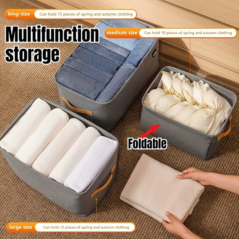 Wardrobe Organizer Box for Storage in the Closet Underwear Drawers Storage Bedro gallery