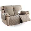 Non-slip waterproof sofa recliner set 2 seats, home decoration protection gallery