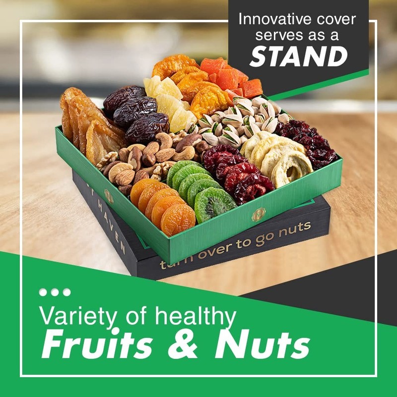 Dried Fruit & Nuts Gift Basket - Fresh Dried Fruit & Nuts Gift Basket - Assorted gallery