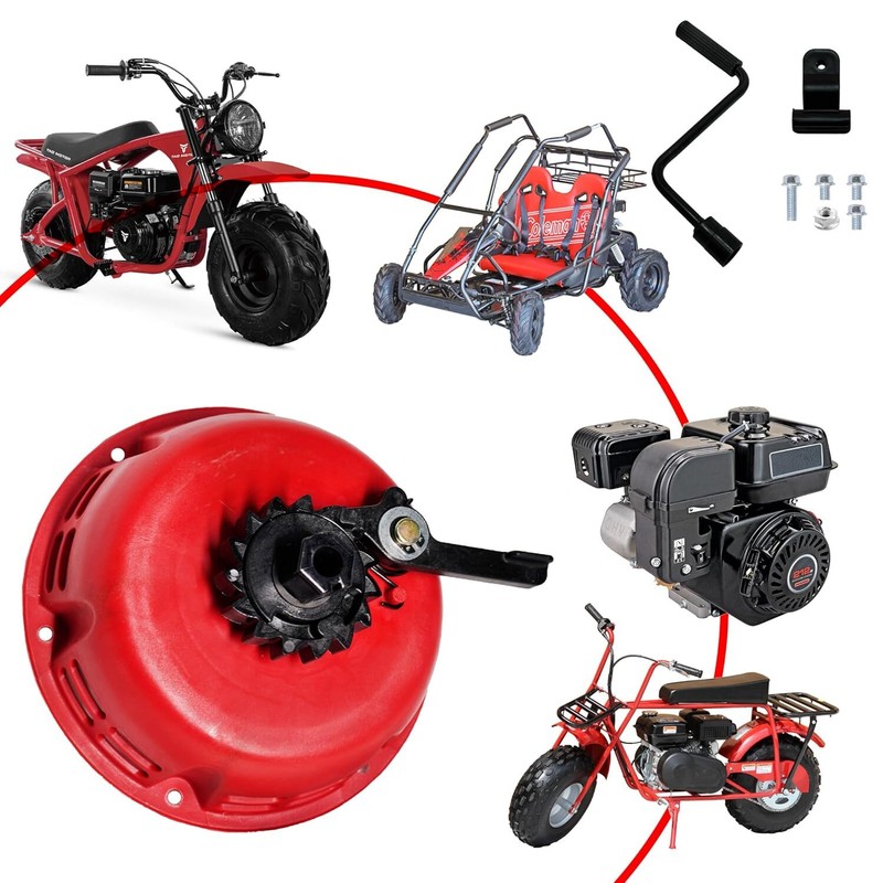 Pull Start Recoil Starter Assembly For Predator 212CC Ghost 224CC MAX Engine gallery