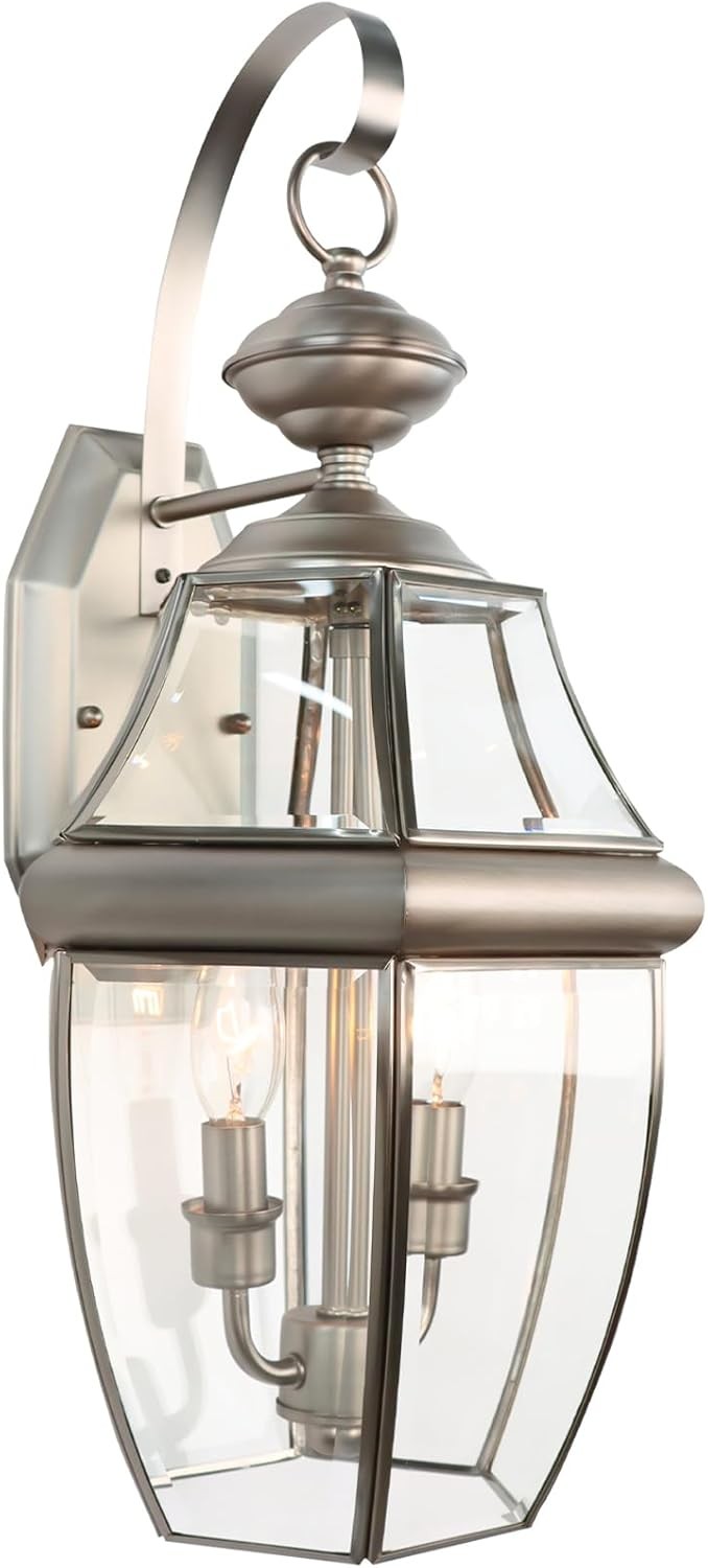 20" Large Outdoor Wall Lights 2-Light Waterproof Sconce E12 #R047 gallery
