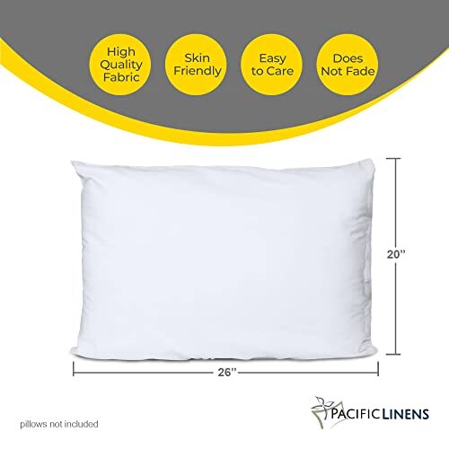 Pillow Protector - Poly-Cotton Blend Pillow Covers - Water and Dust Resistant gallery