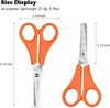 Scissors Bulk for Kids, EZZGOL 48 PACK 5” Safety Pink, Blue, Orange, Green gallery
