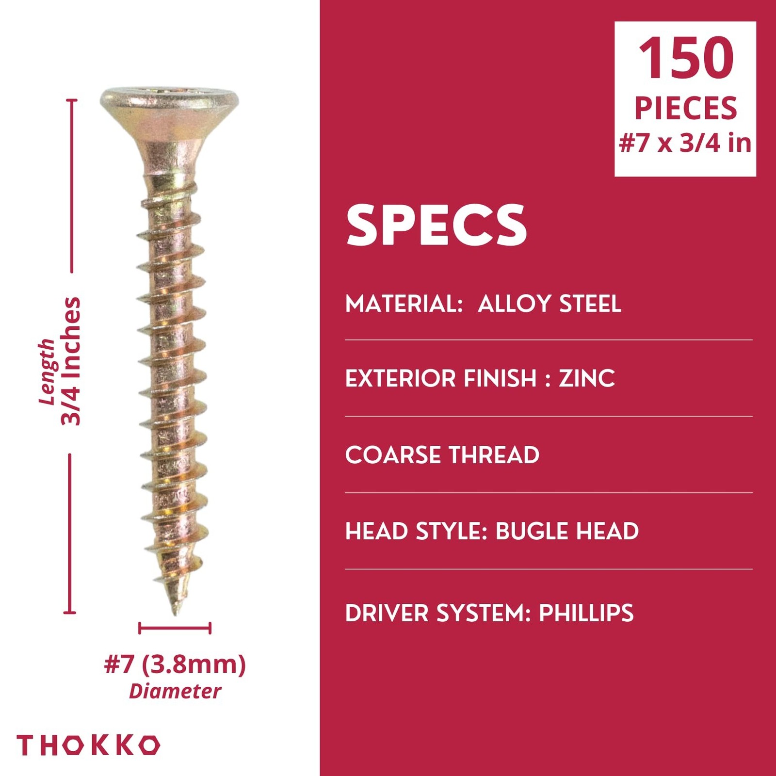 Zinc Coated Coarse Thread Countersunk Phillips Heavy Duty Wood/Self Drilling ... gallery
