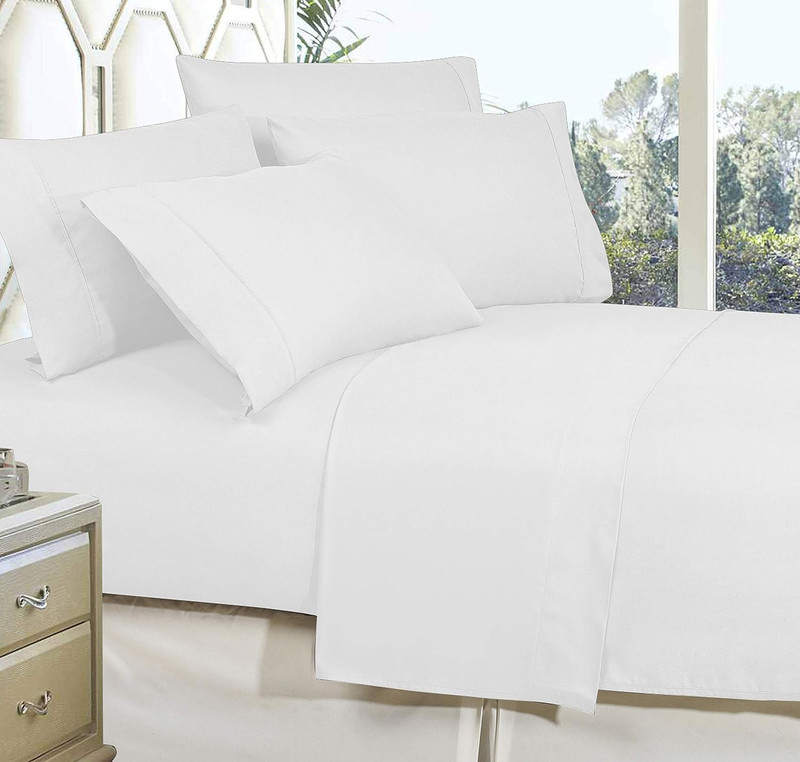 Premium Hotel Quality 1-Piece Flat Sheet, Luxury and Softest 1500 Thread Count E gallery
