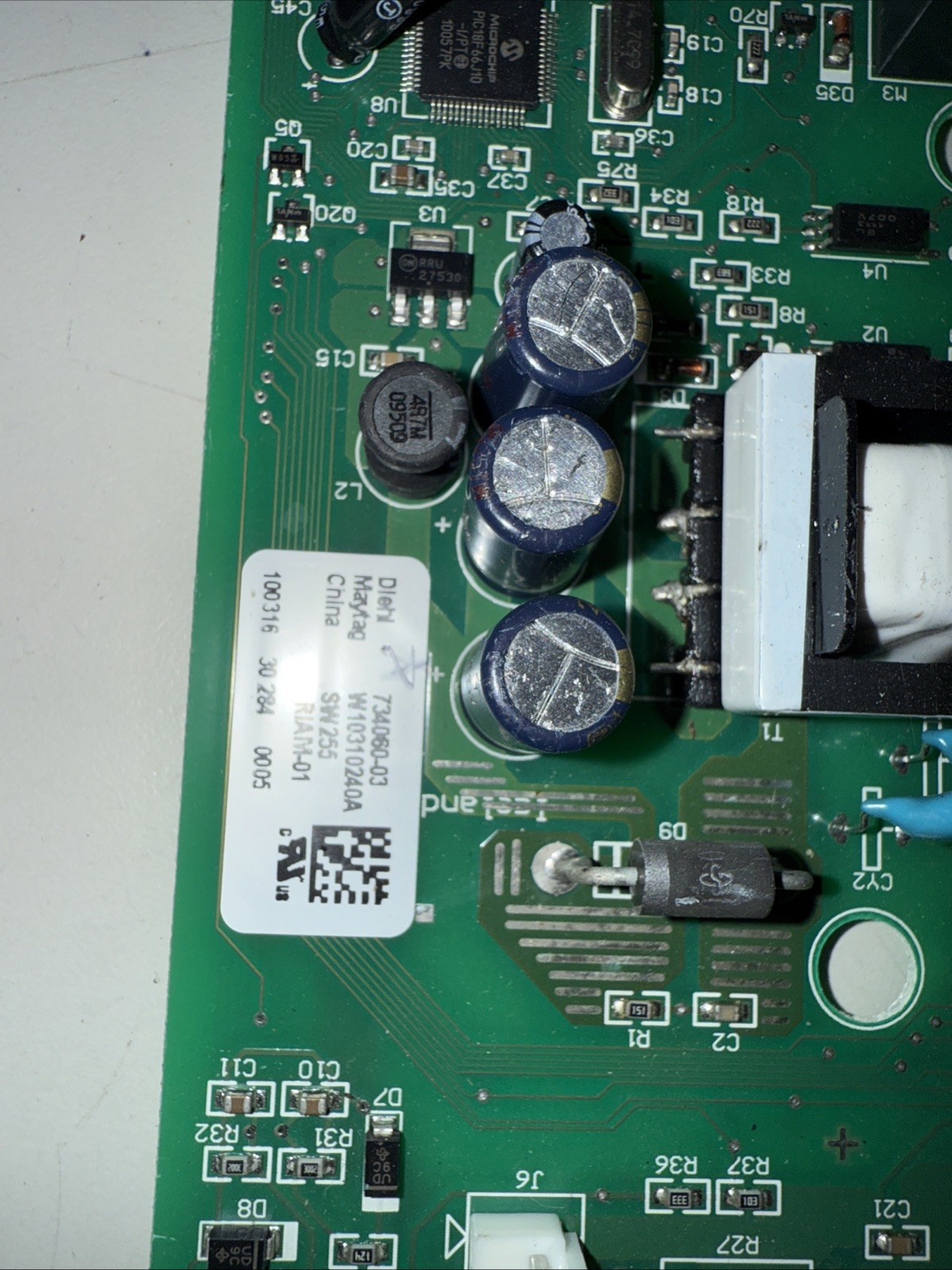Maytag Refrigerator Electronic Control Board (12920710) gallery