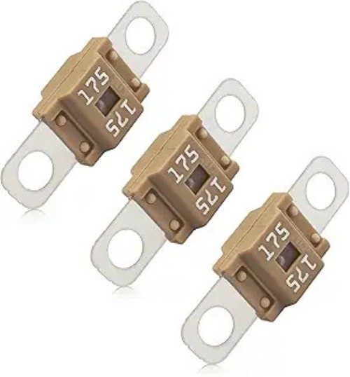 3PCS 175A High Current Fuse for Cars, Trucks, Buses, Caravans, Moto Size: 175A gallery