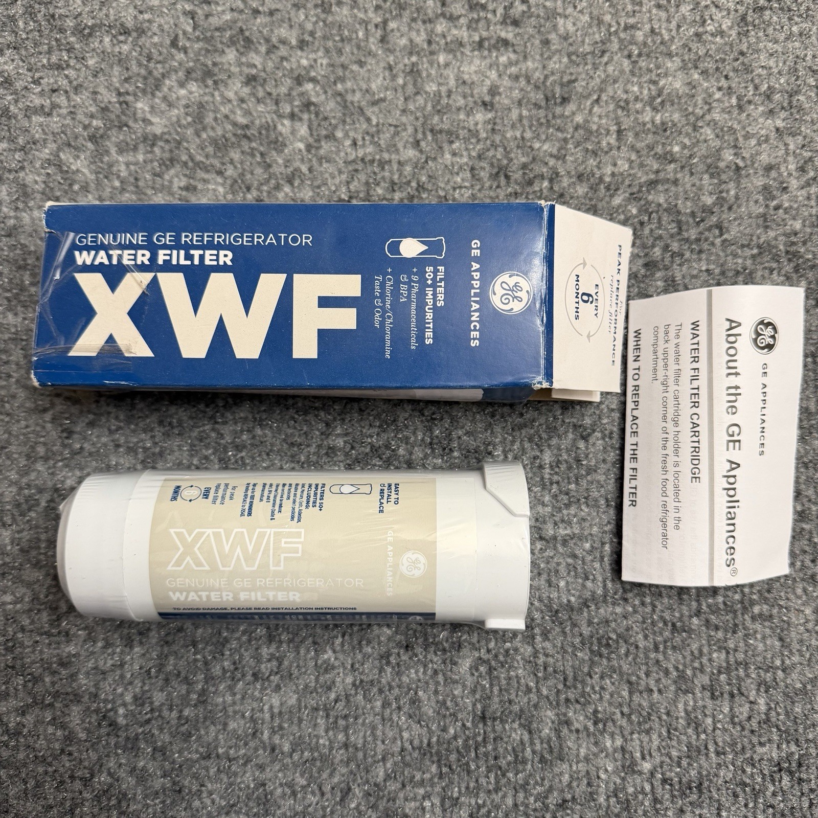 GE XWFE Refrigerator Water Filter – Genuine Replacement gallery