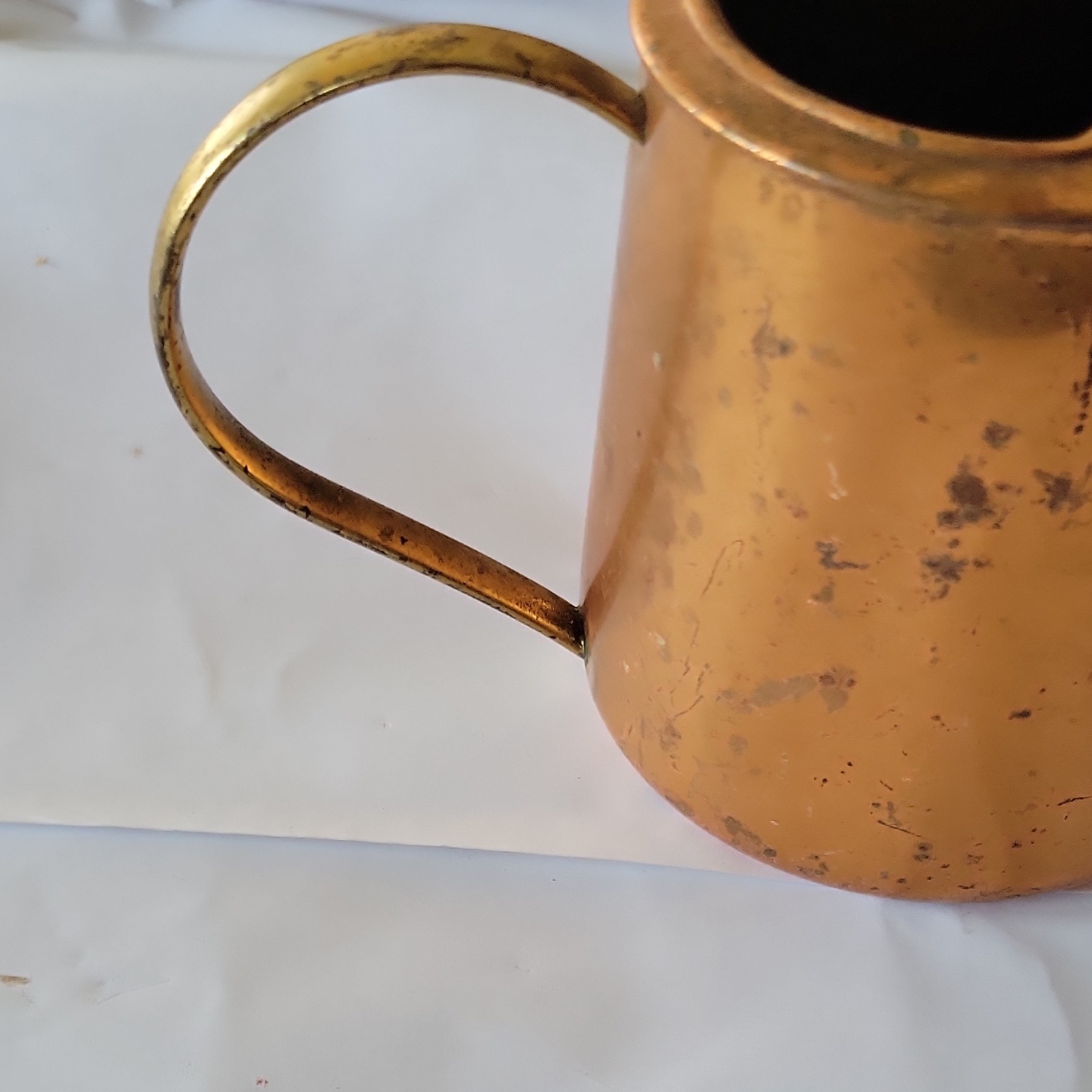 Tagus Copper Standard Watering Can Vintage Handle Spout Indoor Outdoor Garden gallery
