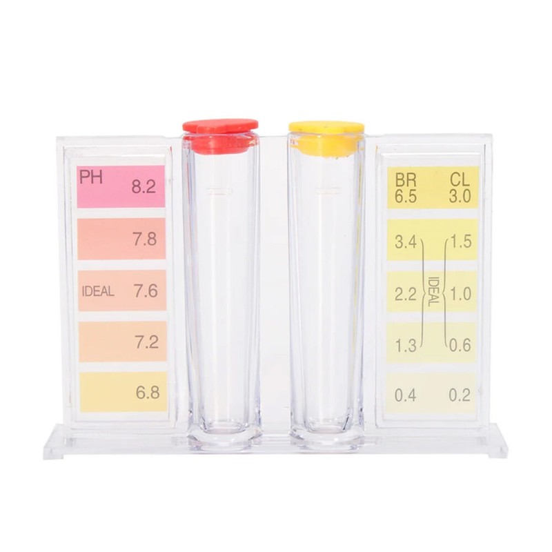 Swimming Pool Spa Test Kit Water Quality for pH bromine chlorine OTO Pool Tester gallery