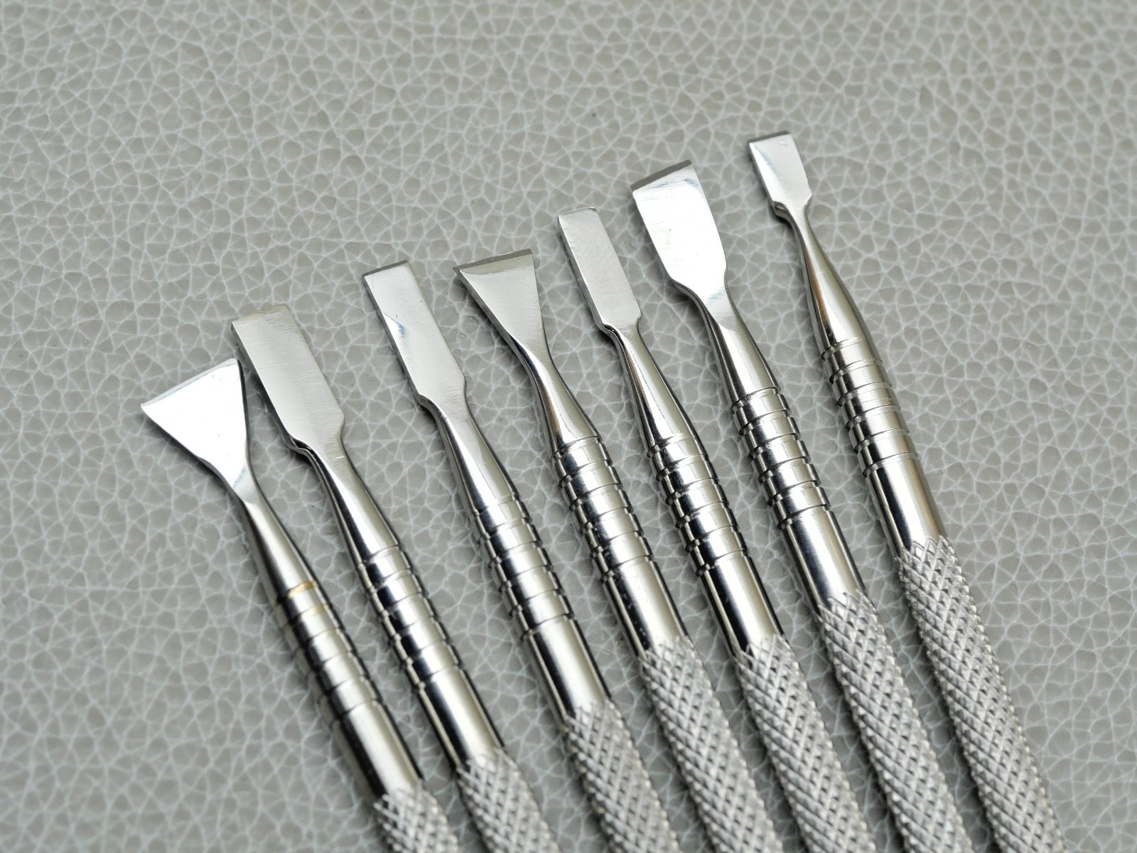 7 pc Stainless steel Mini Chisel Set Wood Carving Ceramics Jewelers Wax gallery