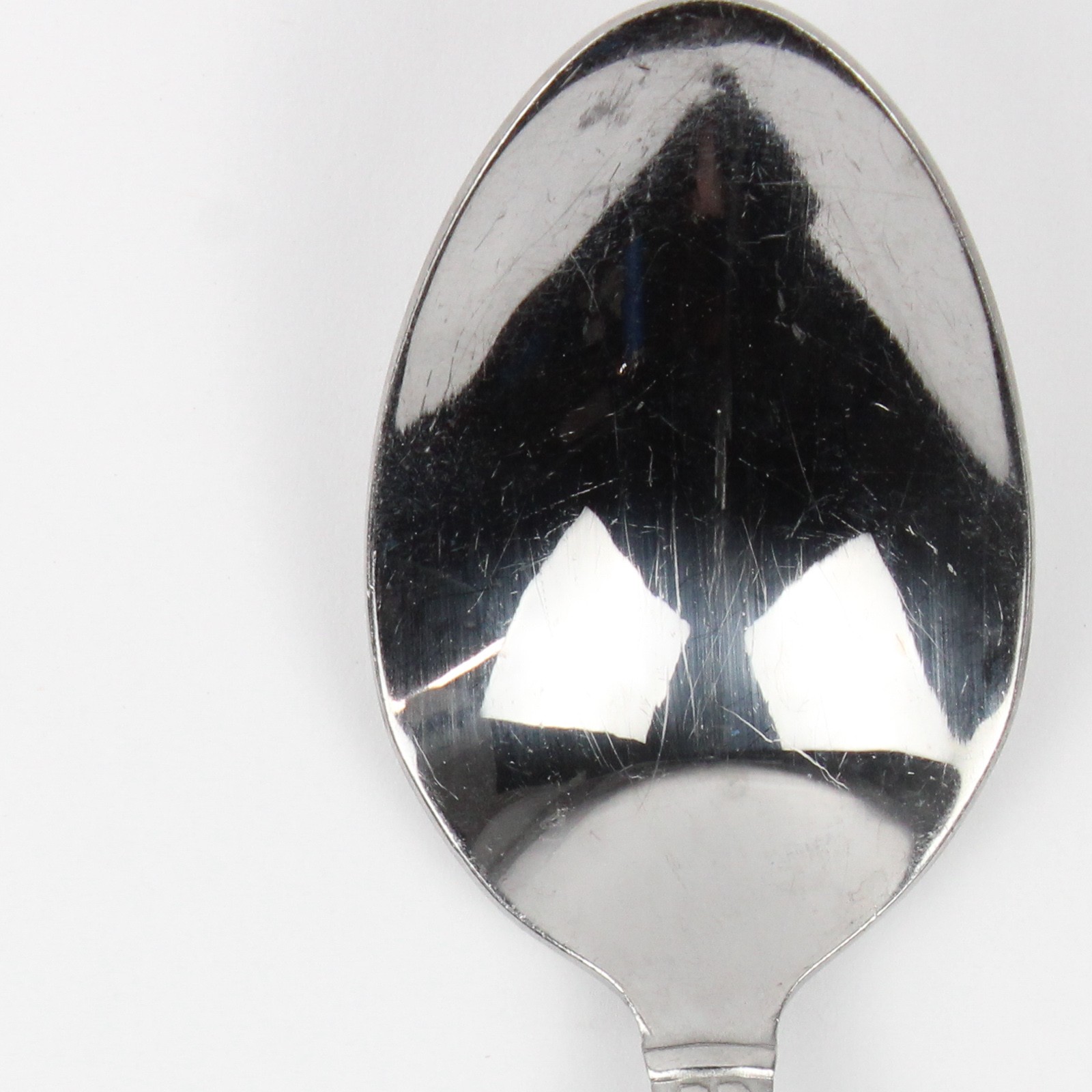 Lot of 4 Oneida Silver Memphis Pattern Oval Shaped Soup Spoons Stainless 7" gallery