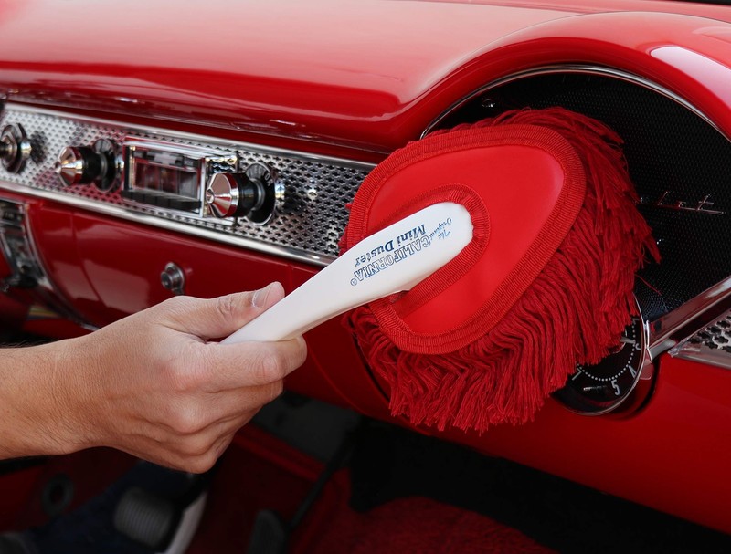 California Mini Duster Red Utility Sponge for Dusting Car Home Appliances gallery