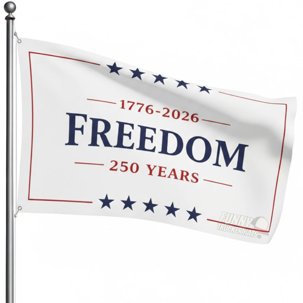 Freedom 250 Years Flag 1776–2026 Patriotic USA 3x5 ft American Banner gallery