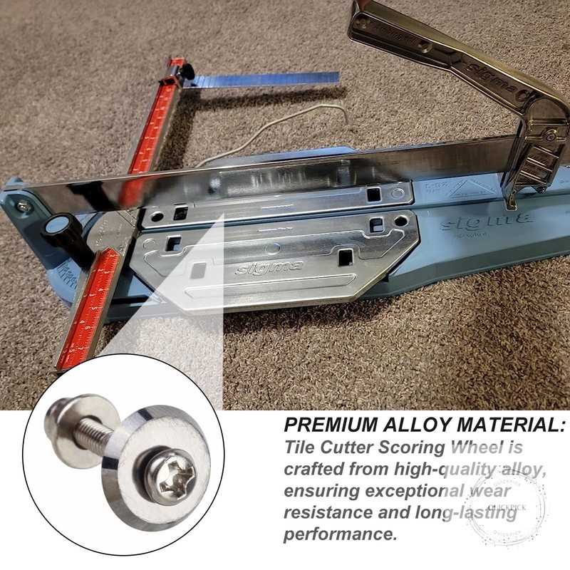 12mm Tile Cutter Scoring Wheel 14A for All Sigma Pull Handle Tile Cutters,Alloy gallery