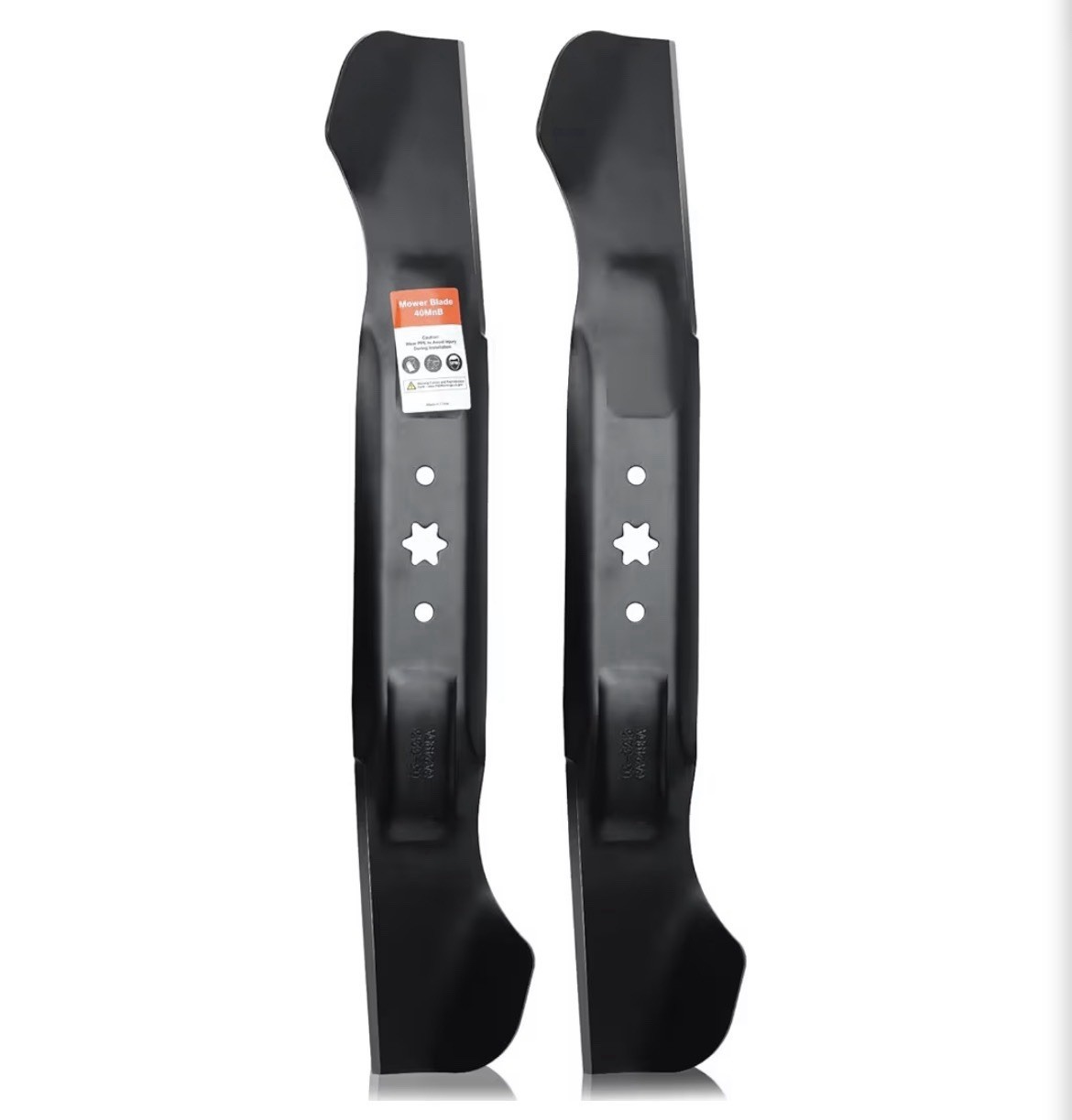 Hipa 2-Pack 942-04244A High Lift Mower Blades 6-Pt Set Cub Cadet Troy Bilt 46 in gallery