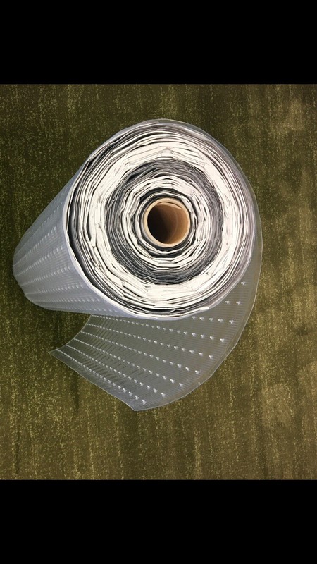 Clear Vinyl Plastic Floor Runner/Protector For Low/Deep Pile Carpet(26in X 50F) gallery