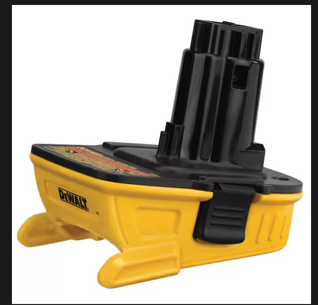 New !DEWALT 20V MAX Lithium-Ion Battery Adapter for 18V Tools - DCA1820 gallery