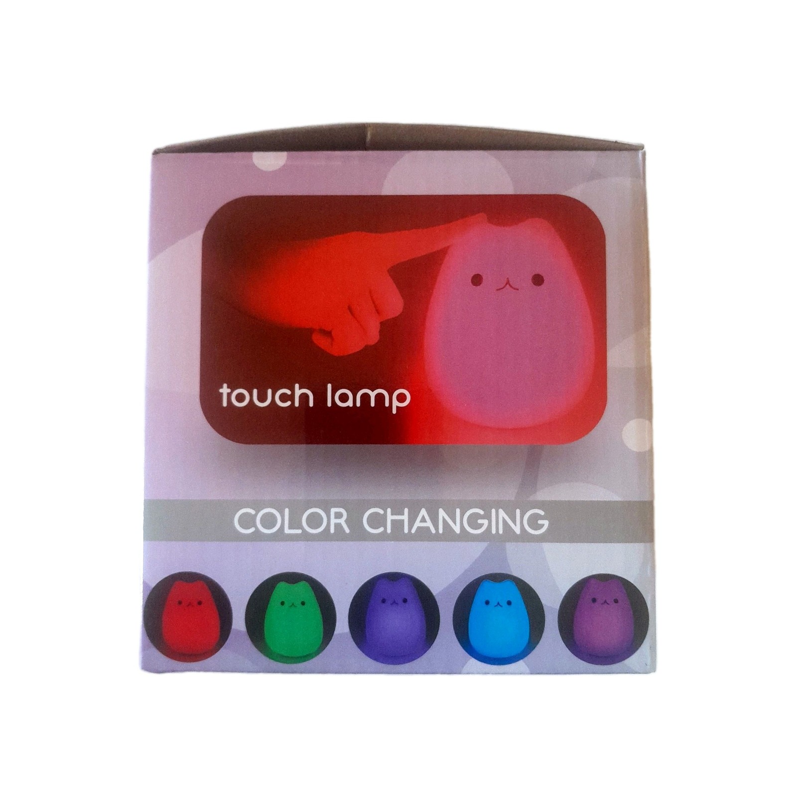 Squishy Cat Color-Changing Table-top Night Light, Batteries Not Included gallery
