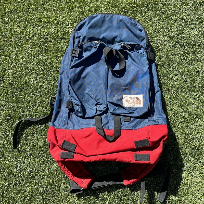 Vtg North Face Brown Label Backpacking Internal Frame Hiking Pack XL Backpack