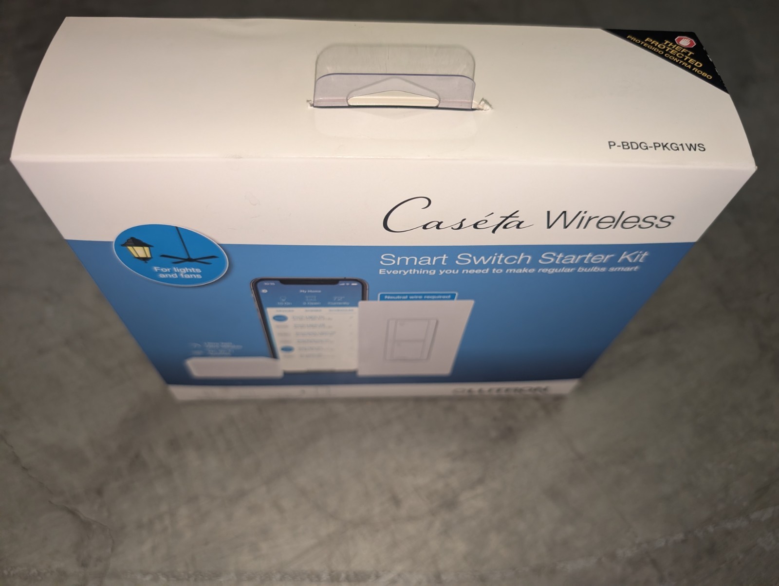 Lutron P-BDG-PKG1WS Caseta Wireless Smart Switch Starter Kit Neutral Wire Requir gallery