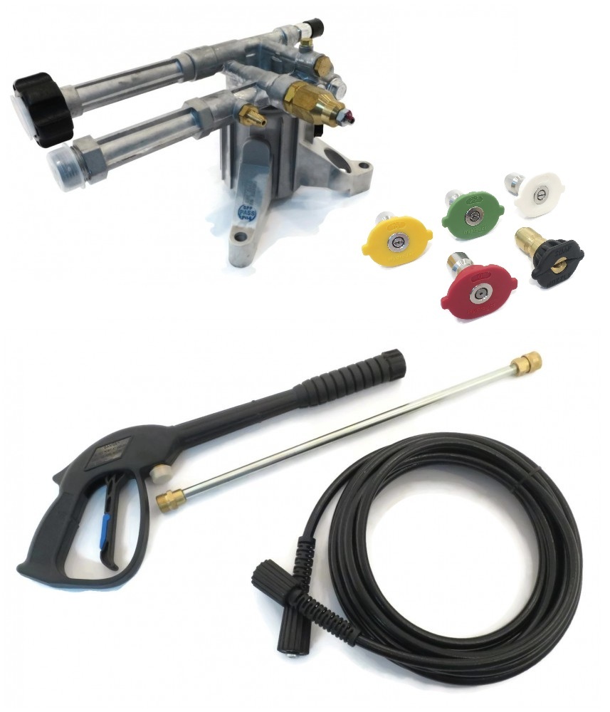 2400 psi AR POWER PRESSURE WASHER PUMP & SPRAY KIT for John Deere HR-2410GH