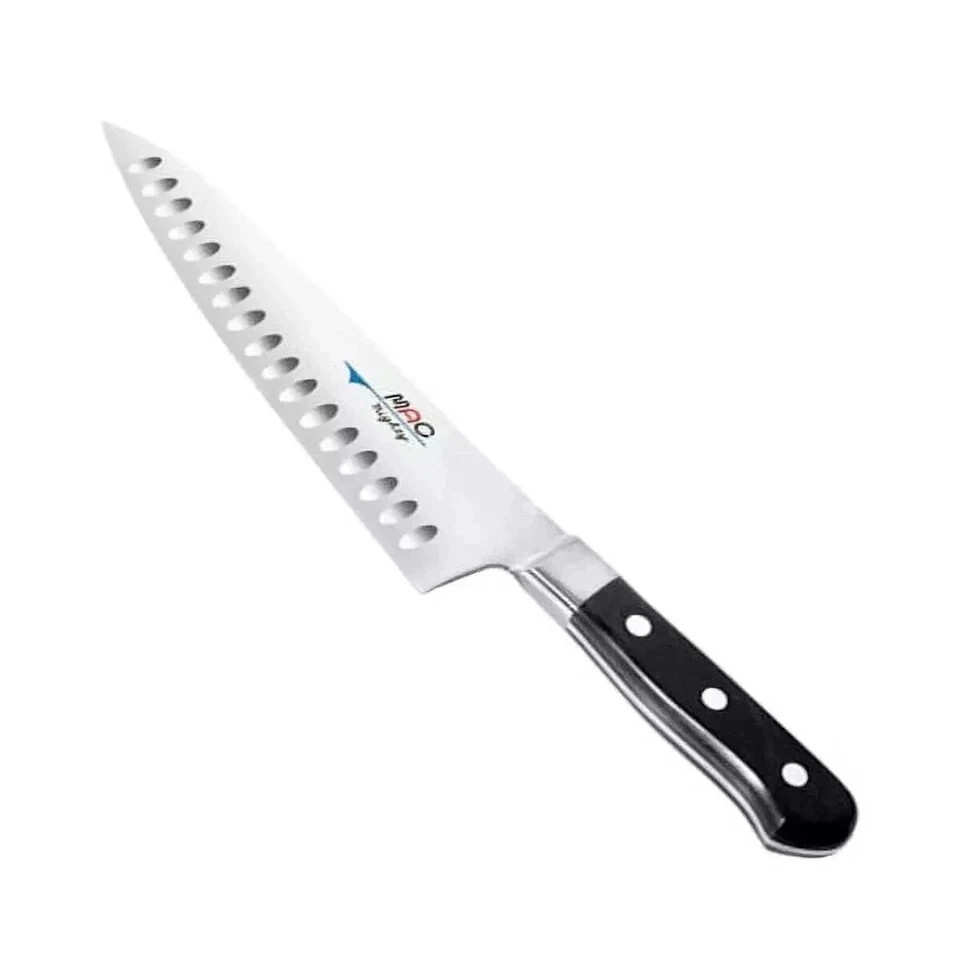 MAC Professional Series 8" Chef's Knife w/Dimples MTH-80, NEW gallery