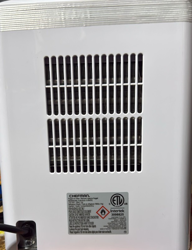 Compact Nugget Ice Machine with 26 Pound Daily Ice Production, Self-Cleaning... gallery