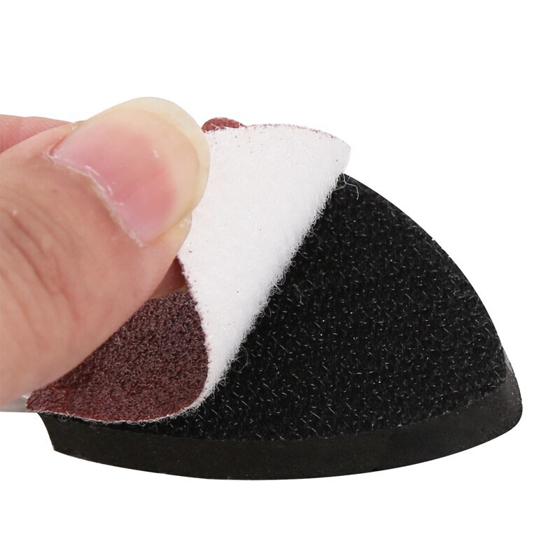 31PCS 40mm Triangular Finger Oscillating Multi Tool Sanding Pads Kits for Bosch gallery