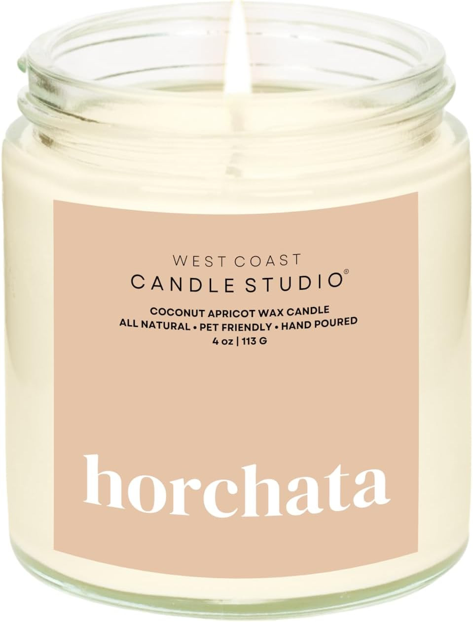 Pet Safe Candle for Dogs | Non Toxic Coconut Apricot Wax Candle | Clean Burning, gallery