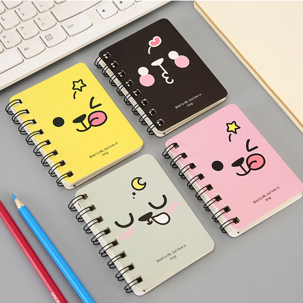 Note Pad A7 Spiral Multi-coloured Notebook-160 pages gallery
