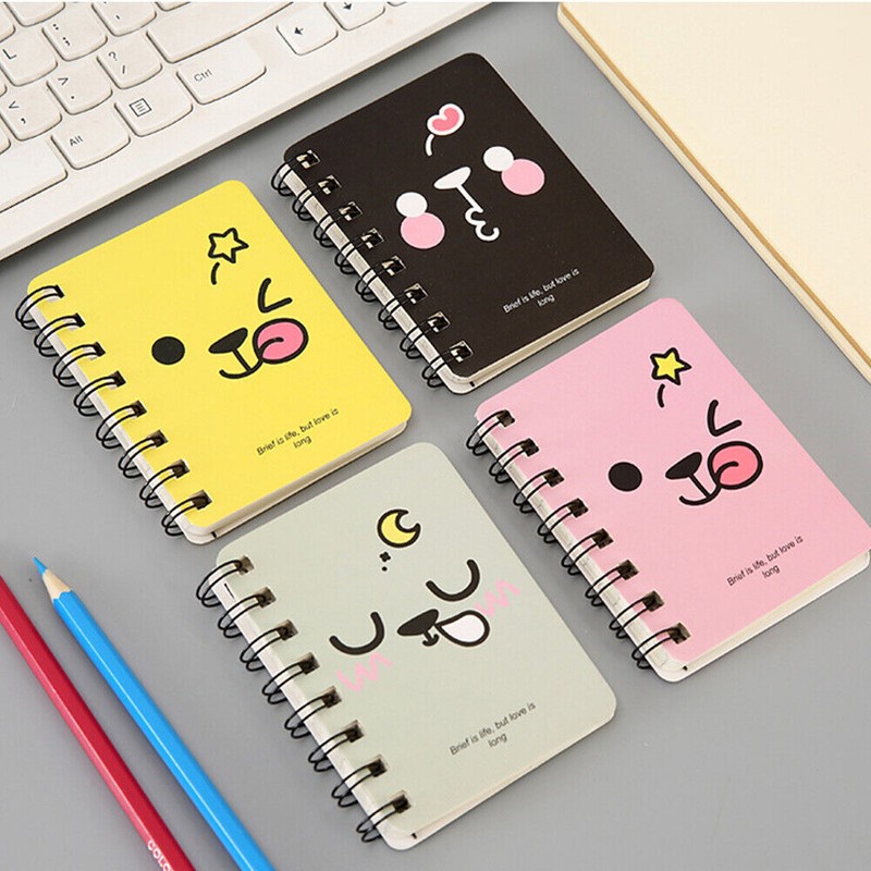 Note Pad A7 Spiral Multi-coloured Notebook-160 pages gallery