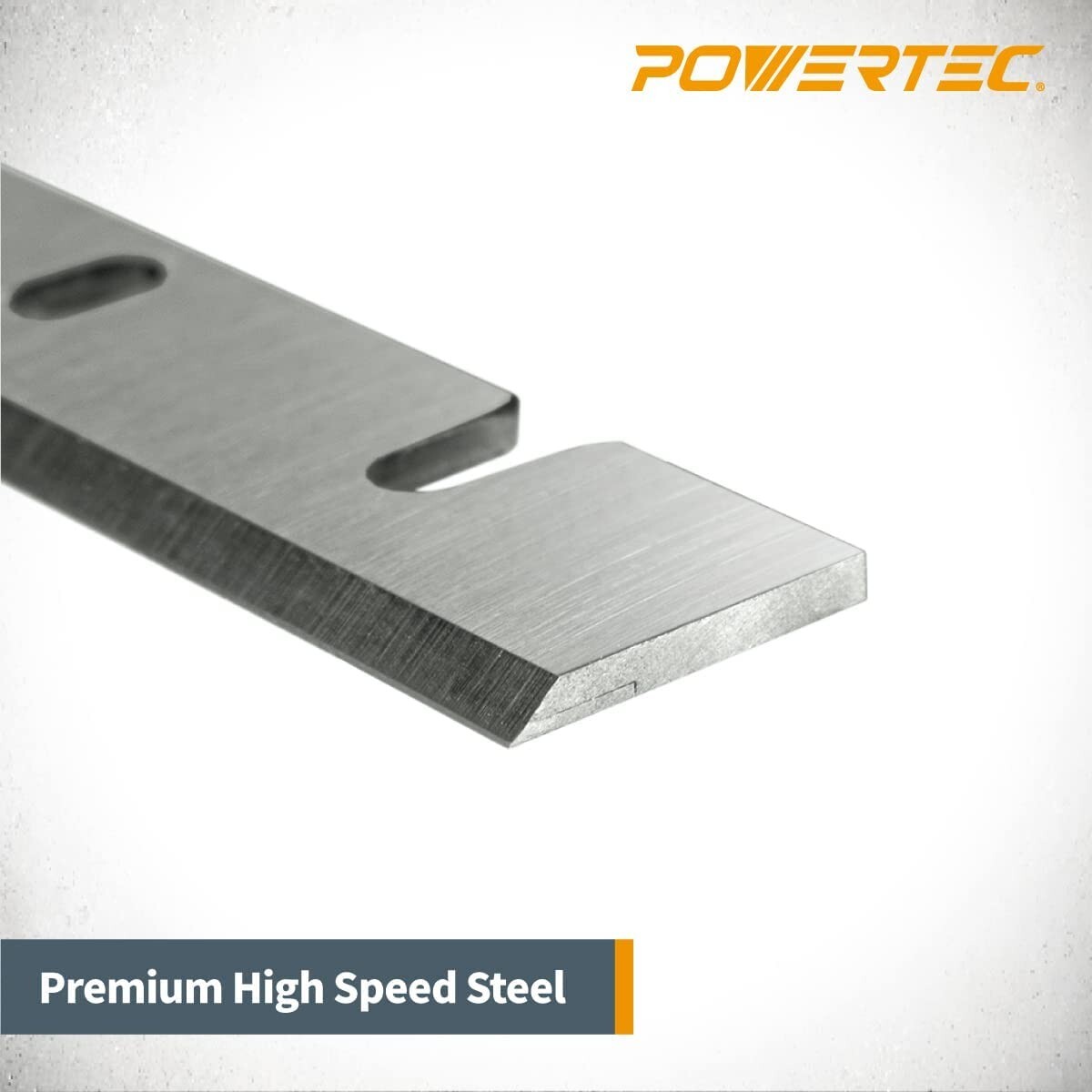 POWERTEC 12-1/2" Planer Blades for DeWalt DW733 - Replacement Set of 2 (12809) gallery