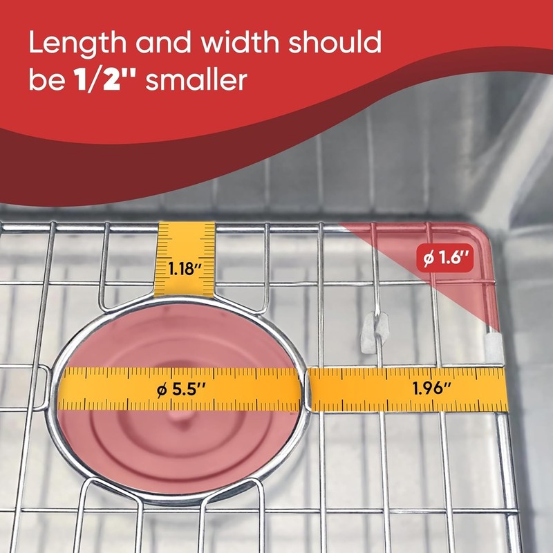 Kitchen Sink Bottom Grid Protector Stainless Steel Single & Double Bowl SALE gallery