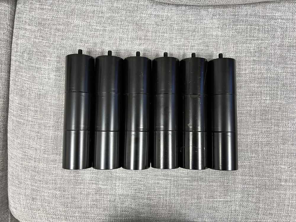 Adjustable Base 3-9in 3/8-16 coarse thread Legs-Serta/Glideaway/Tempurpedic/Ergo