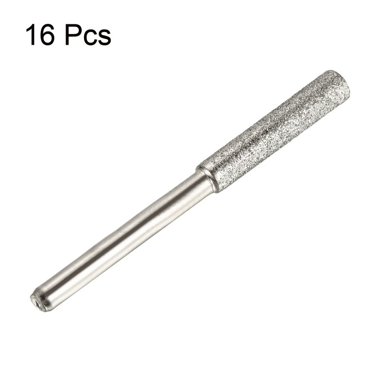 16pack 5/32" Diamond Chainsaw Sharpener Sharpening Stone Grinding File Tool gallery