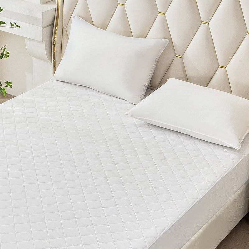 Super Soft Antimicrobial Mattress Pad Moisture Wicking Stain Release Washable US gallery