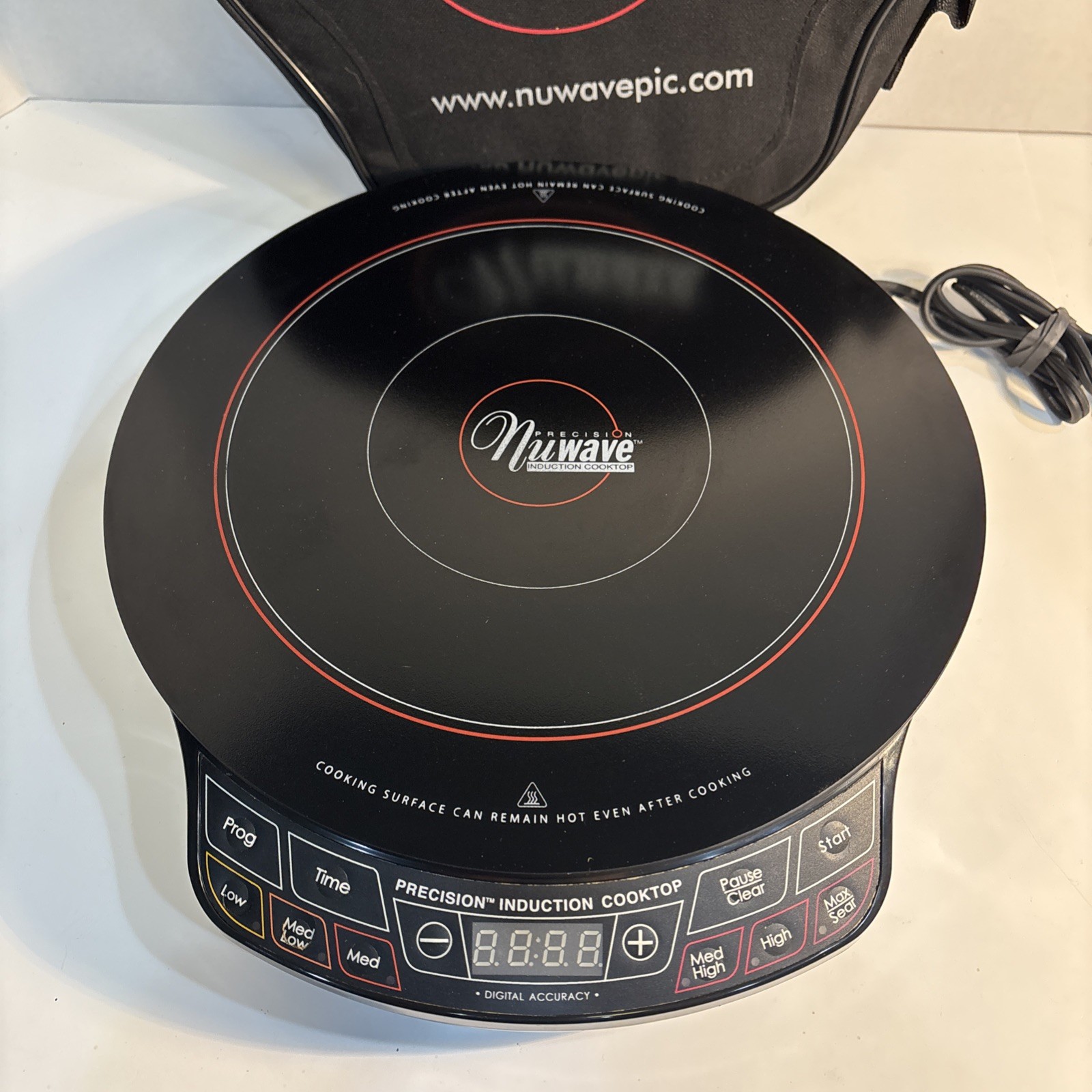 Nuwave Precision Portable Induction Cooktop Tested Working pre-owned. gallery