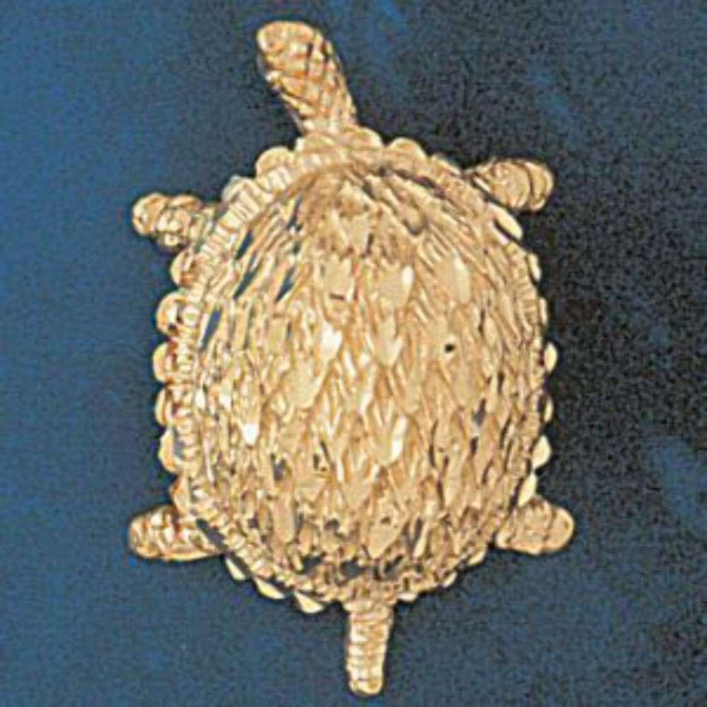Turtle Charm Pendant 14k Gold (6 Grams) gallery