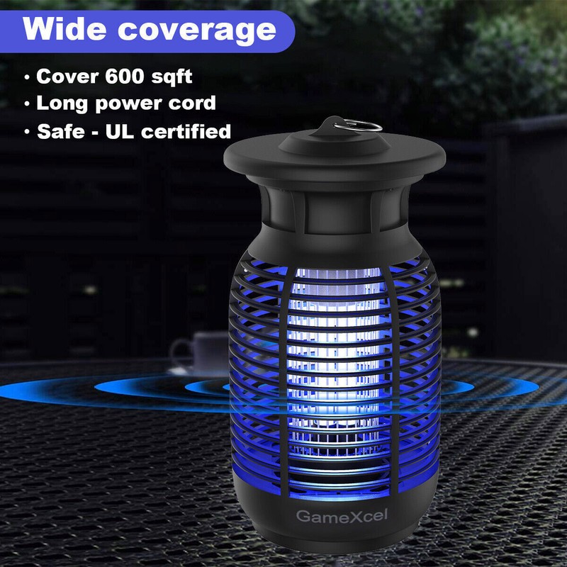 Mosquito Fly Bug Insect Zapper Killer Electronic Light Trap Lamp Indoor Outdoor gallery