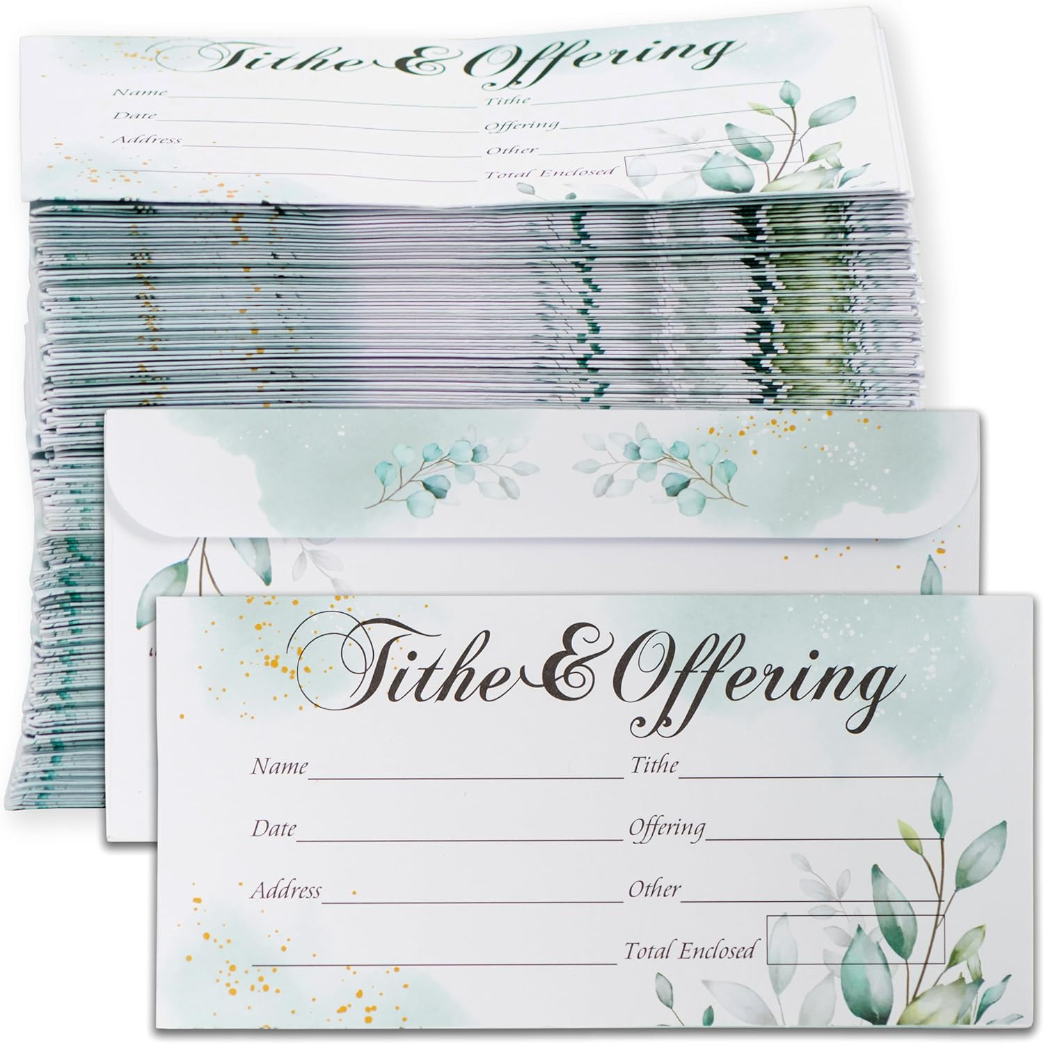 Church Offering Envelopes, 200 Count Cash and Tithing Envelopes Church for Donat gallery