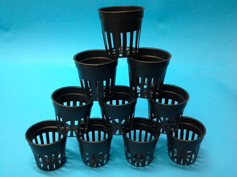 2" NET POT CUPS 25 COUNT HYDROPONIC GROW BOX SYSTEM & CLONING (FAST SHIP-OUT) gallery
